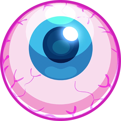 Crazy Eye Circled - Agar Io Skin New 2018 (418x418)