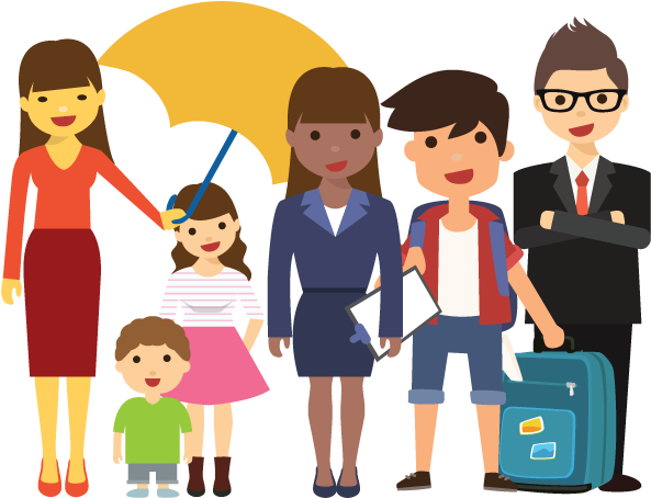 Child Tourism Social Group Clip Art - Protecting Children Online Png (694x531)