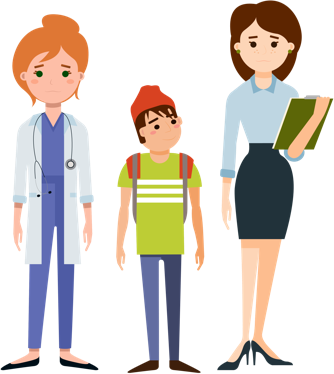 Counselors And Child Psychologists Can Help Target - Counselors And Child Psychologists Can Help Target (334x374)