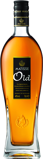 A 200 Ml Bottle Of Old Matisse Whisky - Matisse Whisky (252x594)