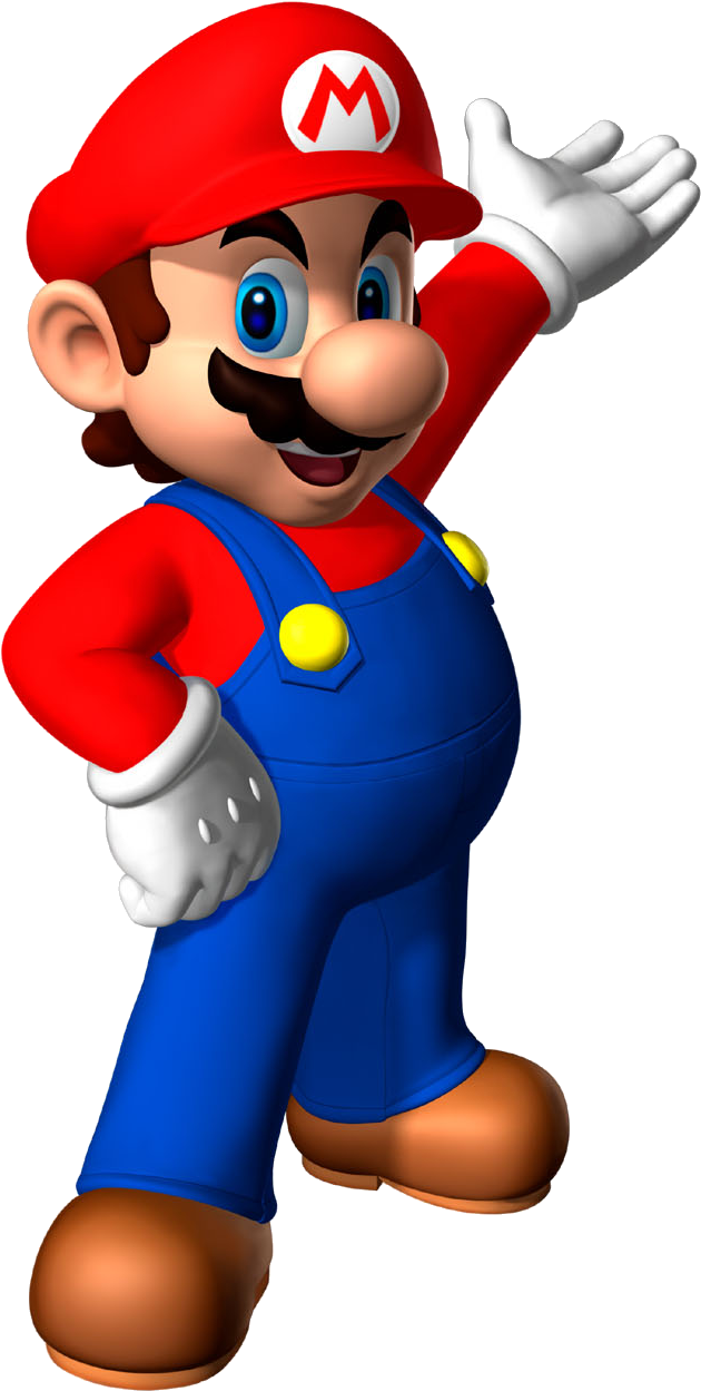 Marioo - Mario Party Ds Mario Png (711x1281)