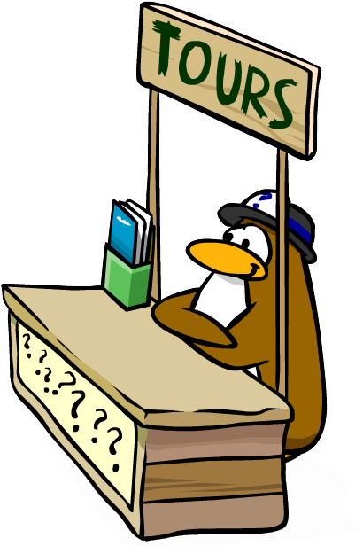 Tour Guide - Tour Guide Club Penguin (458x632)