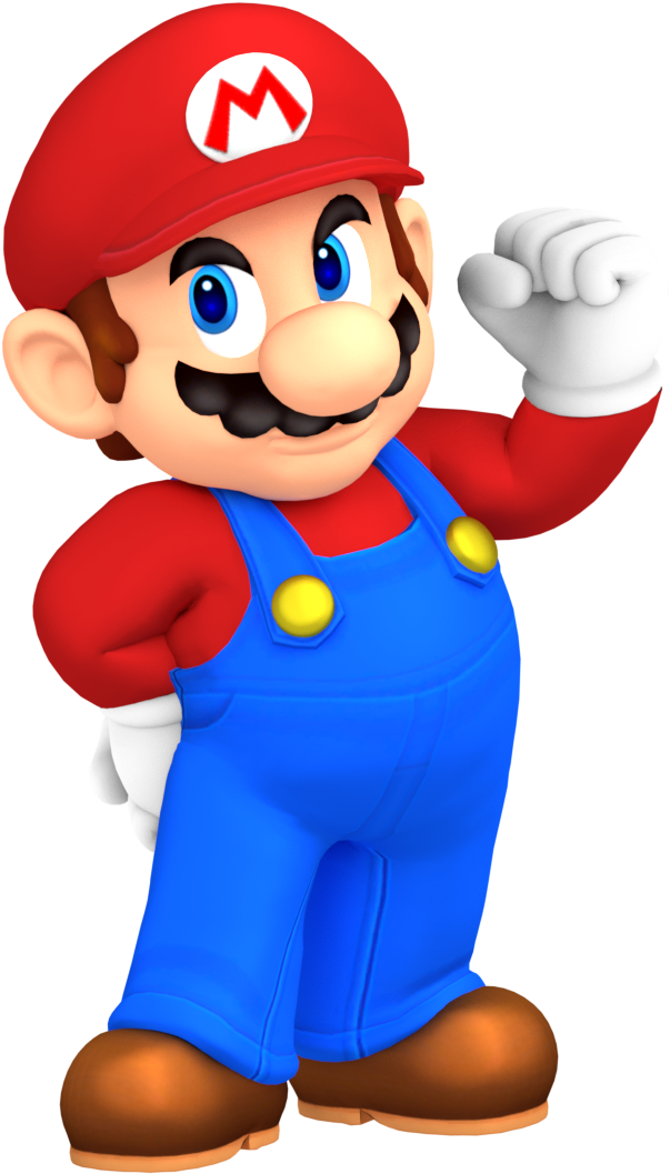 Mario Dream Team Pose By Nintega-dario - Mario (820x1080)