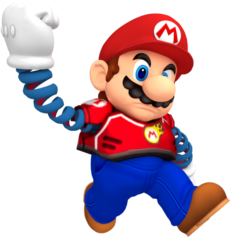 Mario Arms By Nintega-dario - Cartoon (852x938)