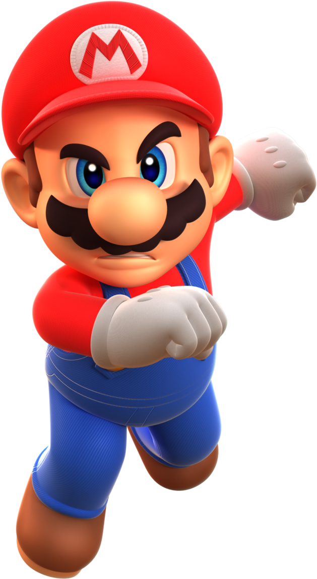 Mario Forces 3d Render By Alsyouri2001 - Mario Forces Png (671x1191)