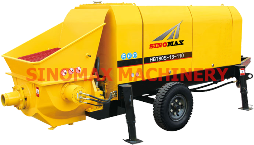 Large Concrete Pump - Stationary Concrete Pump (1000x608)