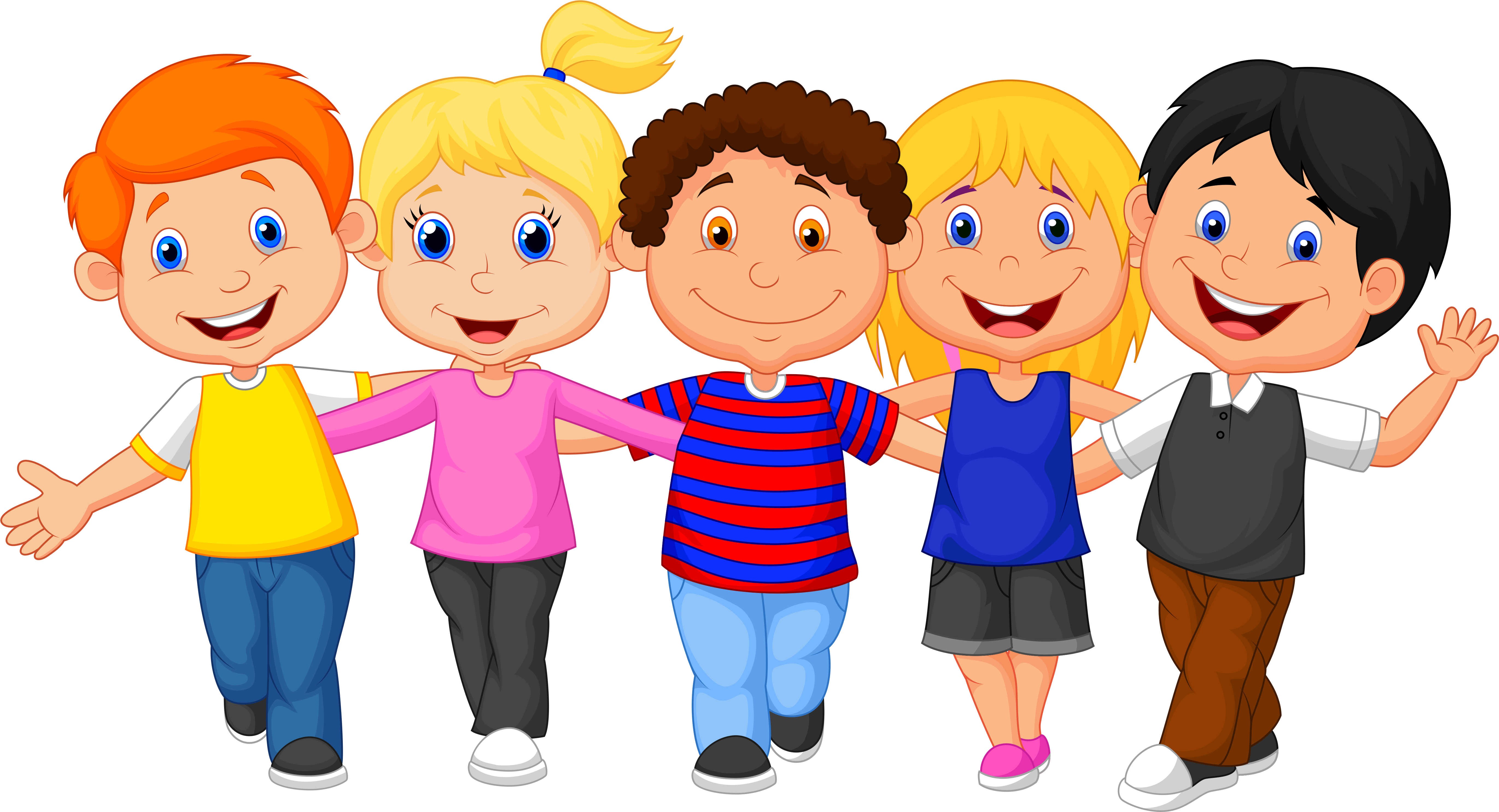 Child Cartoon Royalty-free Clip Art - Children Clipart (5511x3000)