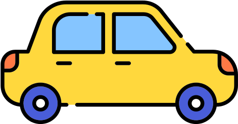 Car Transport Vehicle Cab Icon Vector Illustration - Road Transport (550x550)