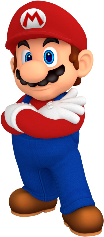 Mario Crossing His Arms By Nintega-dario - Mario Series (779x1026)