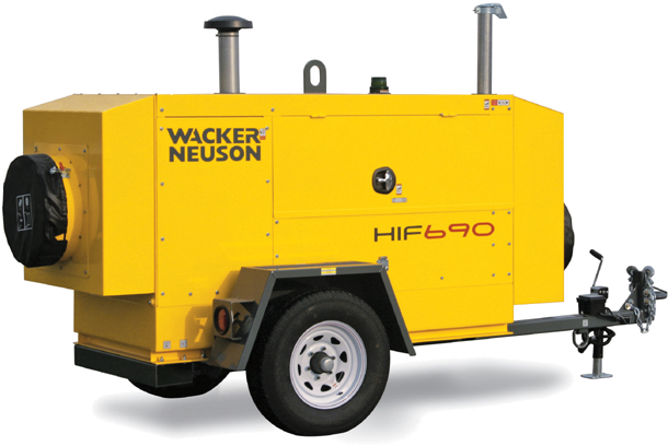 Hif 690 Flameless Air Heater Rear View - Wacker Neuson (700x466)