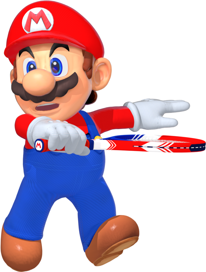 Mario Tennis Aces Render By Supermariojumpan - Mario Tennis Aces Renders (852x937)