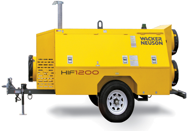 Hif 1200 Flameless Air Heater Side View - Wacker Neuson (700x466)