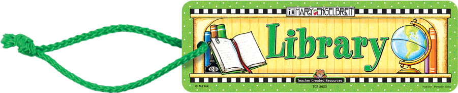 Tcr5023 Library Pass From Mary Engelbreit Image - Teacher Created Resources 5023 Library Pass From Mary (900x900)