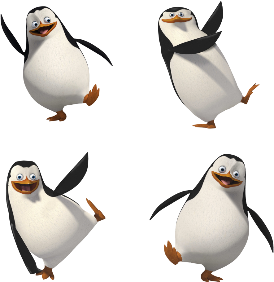 Penguins - Penguins Of Madagascar Png (955x989)