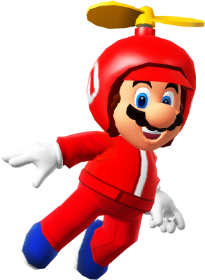 Propeller Mario By Banjo2015-d8mq184 - Mario Series (314x402)
