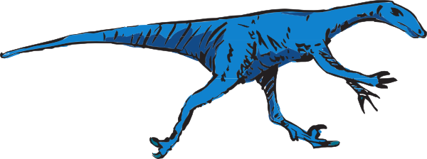 Fast Running Dinosaur (600x224)