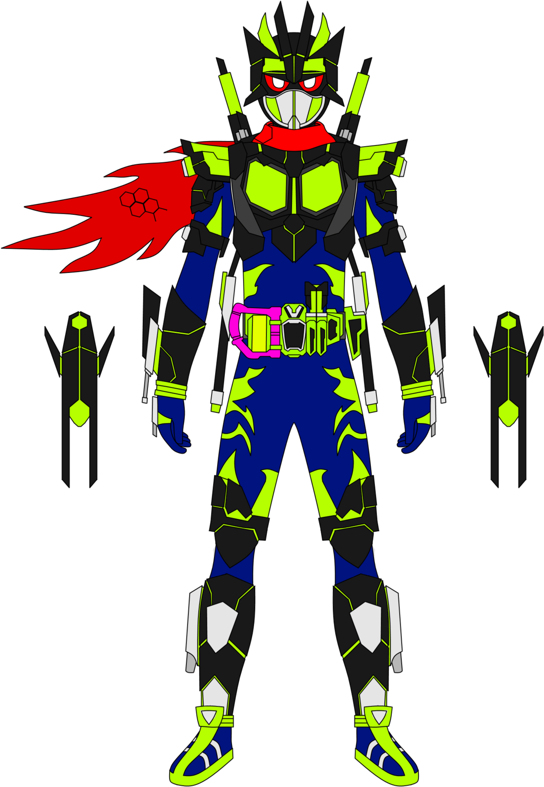 Kamen Rider Snipe Galaxy Gamer Lv 99 By Joinedzero - Bang Bang Tank Kamen Rider (1600x1641)