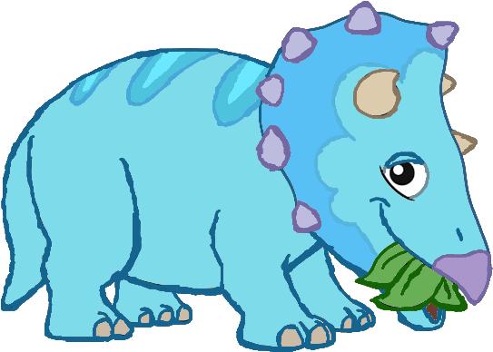 Triceratops Clip Art At Mzayat - Dinosaur Train Tank Triceratops (569x401)
