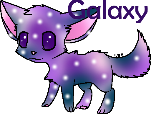 Galaxy Oc By Nicoleartomg - Cartoon (513x393)