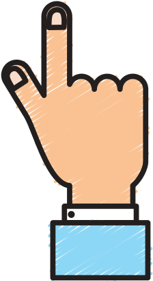 Businessman Hand With Finger And Nails - Vector Graphics (550x550)