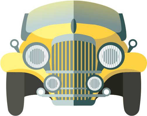 Amazon - Great Gatsby Car Illustration (512x512)