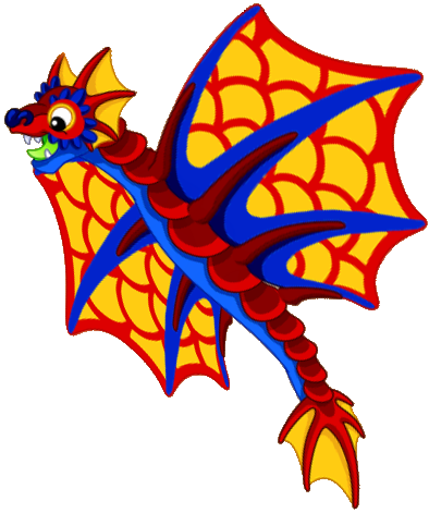 Kite Dragon - Dragonvale Kite Dragon (394x471)