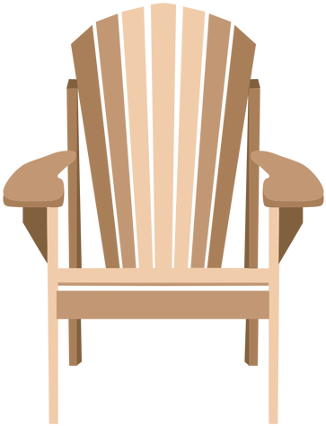 Elegant Adirondack Chair Transparent Png - Adirondack Chair Icon Flat (512x512)