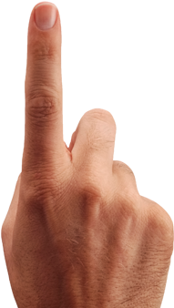Download - Subscribe Finger Png (700x534)