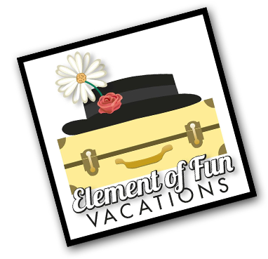 Element Of Fun Vacations Logo - Element Of Fun Vacations (455x402)