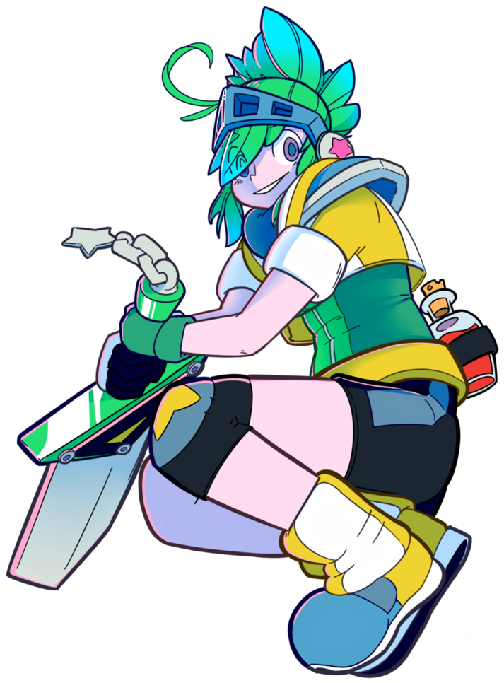 Arcade Riven By Popstck - Arcade Riven Chibi Png (789x1013)