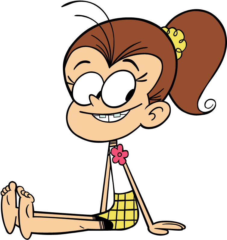 Cgmf The Loud House Lori Loud Leni Loud Luna Loud Luan - Bienvenue Chez Les Loud Luan (793x830)