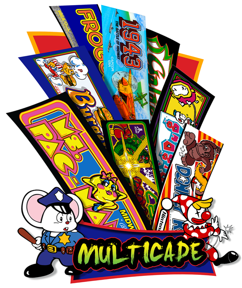 Multicade Side Art - Mappy Arcade (861x1024)