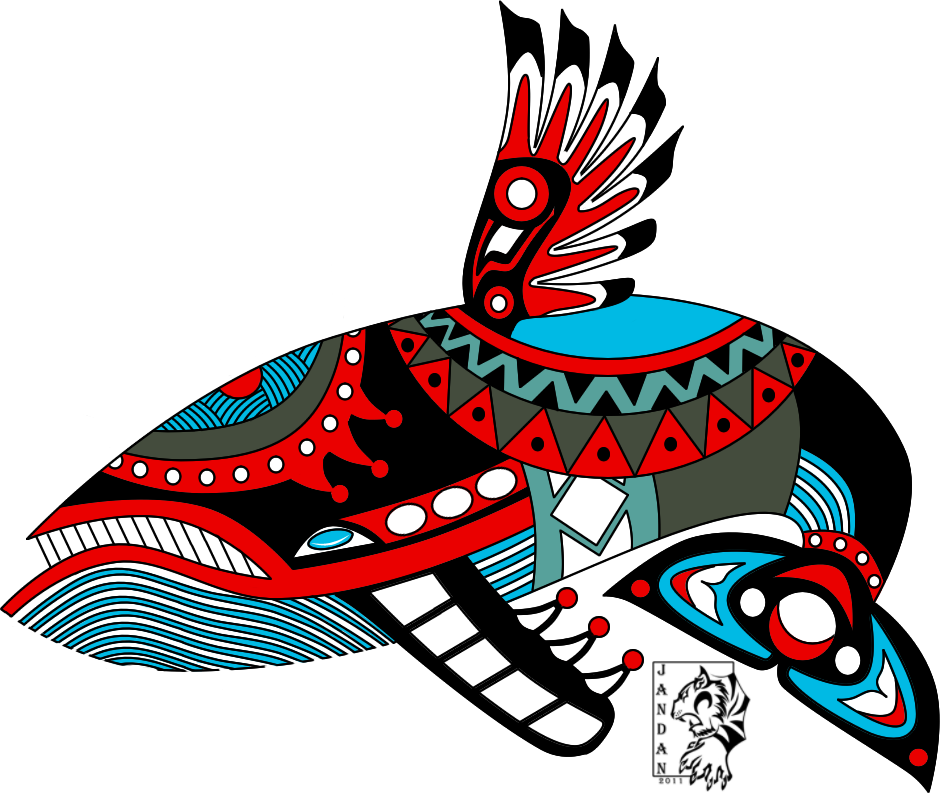 Windfish Haida Tattoo By Songficcer - Native Alaskan Tattoo Art (940x793)