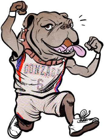 College Basketball Season So Far Has Been Duke, Duke - Gonzaga Mascot (400x600)