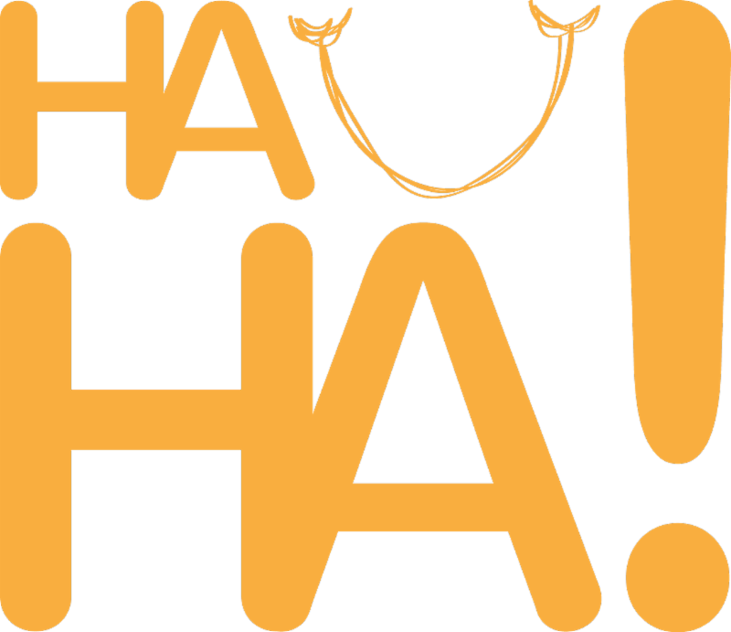 Hey Comedians - Ha Ha Ha Png (800x691)