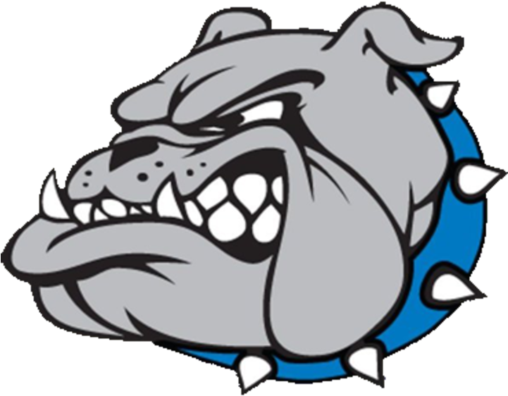 The Union Hill Bulldogs - Bulldog High School Mascot (720x720)