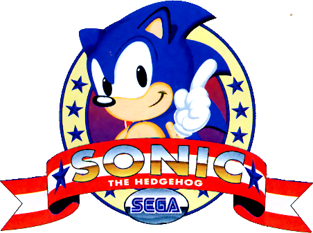 Sonic The Hedgehog Game Emblem - Sonic The Hedgehog Game Emblem (452x337)