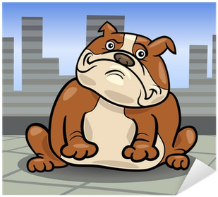 Vinilo Pixerstick Ilustración De Dibujos Animados De - Frog Dog Summer: Animals Of The Valley #1 (400x400)