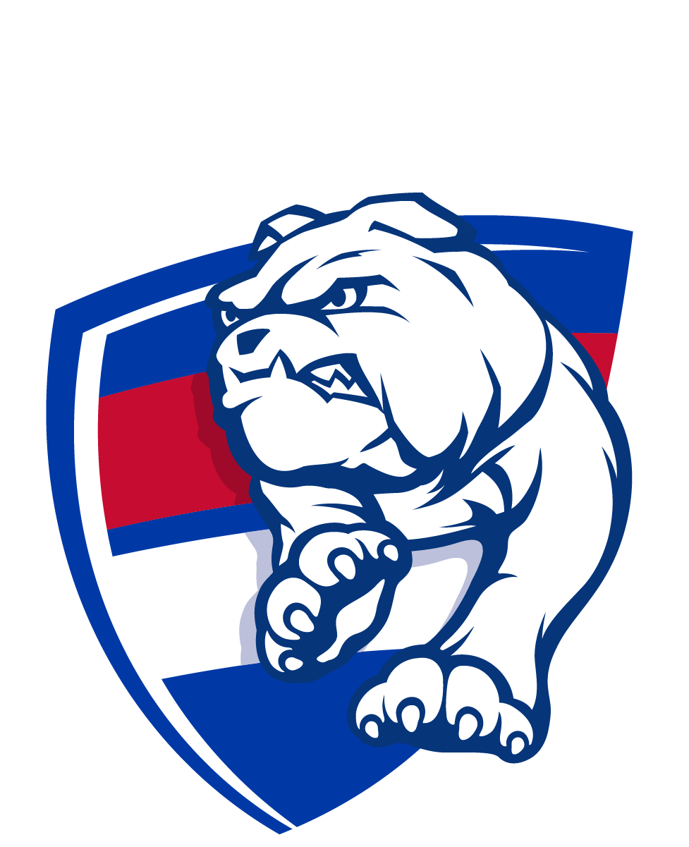 2018 Afl Goldfields Award - Footscray Bulldogs Vfl Logo (1266x1473)