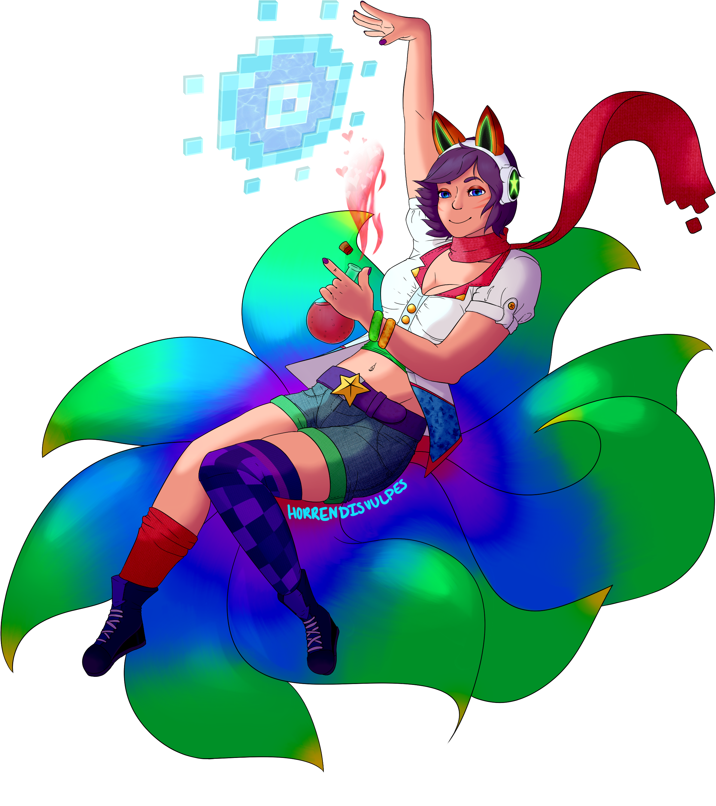 Arcade Ahri - Arcade Ahri (2500x3000)