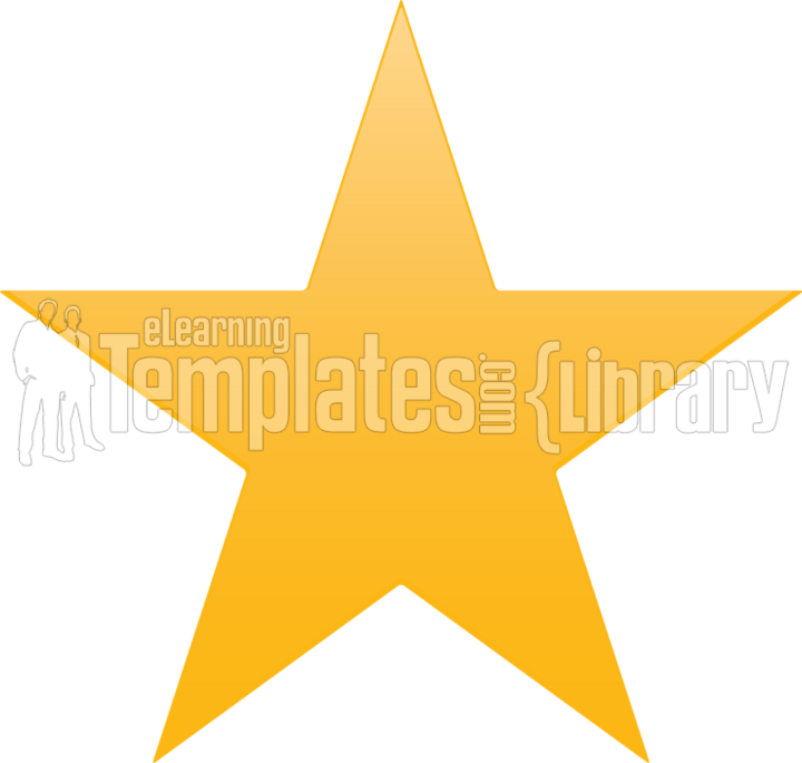 Alert Images Vector And Png - Gold Star Png (720x685)