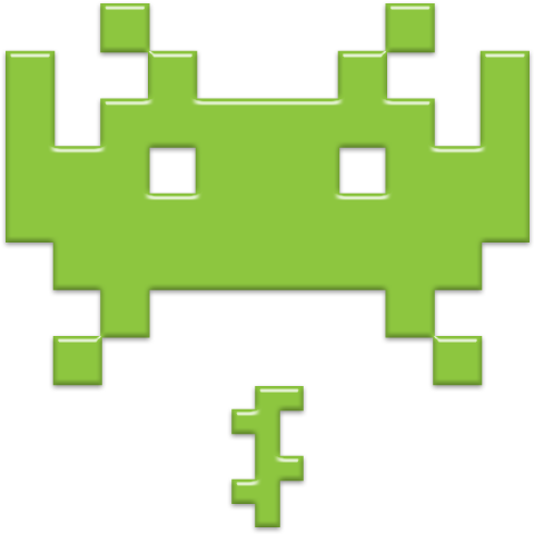 Learning Space Invaders - Space Invaders Png (512x512)