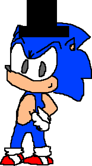 Sonic The Hedgegehog Is The Main Charcter Of Fnasa - Five Nights At Sonic's Sonic (310x557)