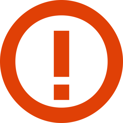 Small Warning Icon - Ladbroke Grove (500x500)