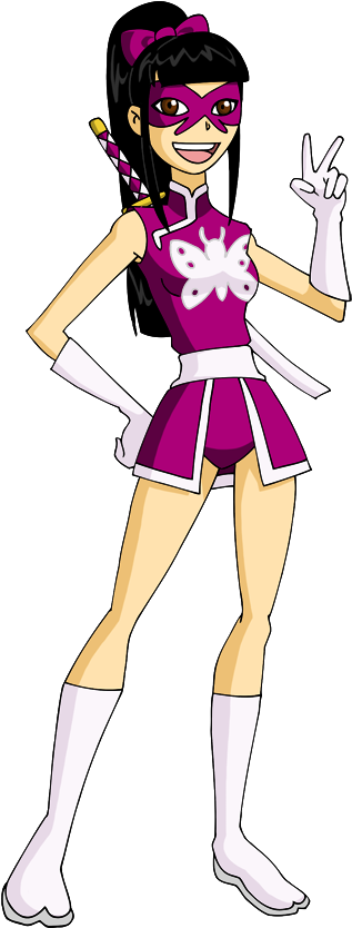 The Ninja Girl By Glee-chan - Teen Titans Geisha (456x864)