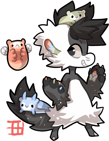 #825 Blessed Enlighted Mythical Bb - Cartoon (498x748)