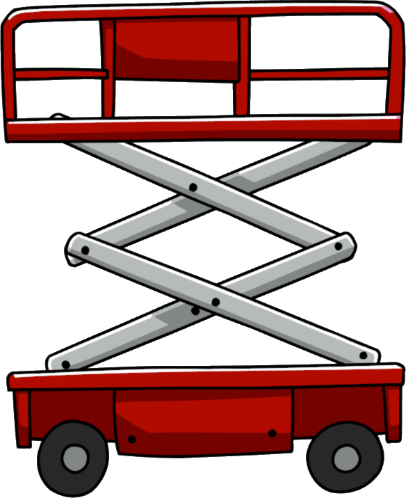 Scissor Lifting - Scissor Lift Png (584x716)