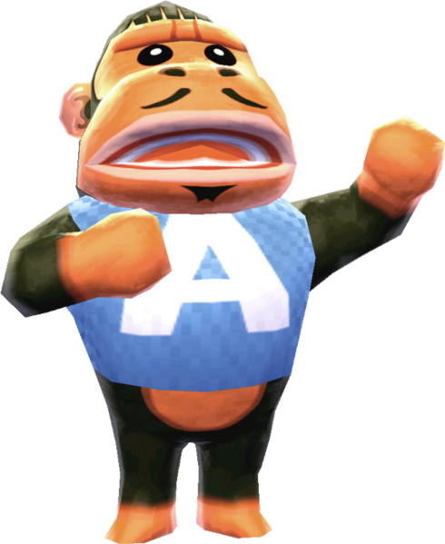 Villagers - Animal Crossing New Leaf Cesar (490x599)
