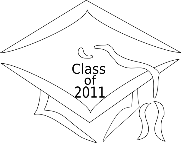 Class Of 2011 Graduation Cap Clip Art - Australian Technical College Western Australia (600x472)