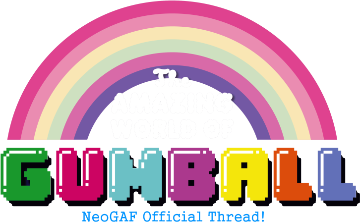 Cue Theme Song That Maybe Sometimes Actually Airs With - Amazing World Of Gumball Logo (809x495)